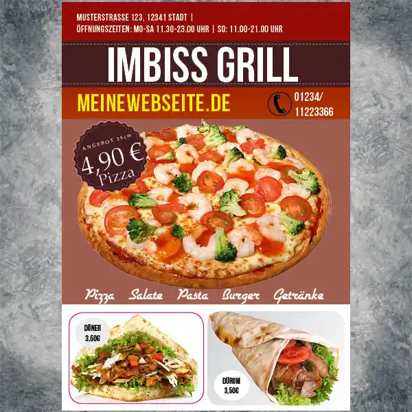 Imbiss Flyer