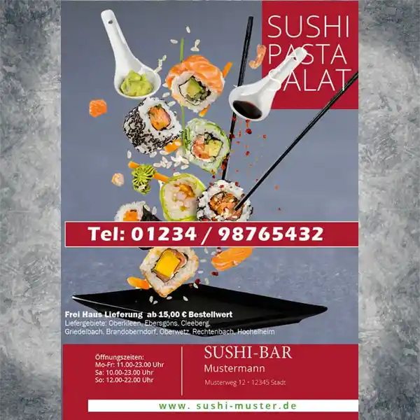 Sushi Flyer